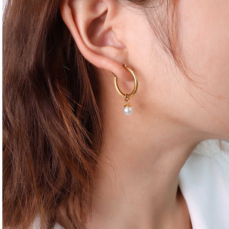 Pearl Drop Earrings | Ana Luisa Jewelry