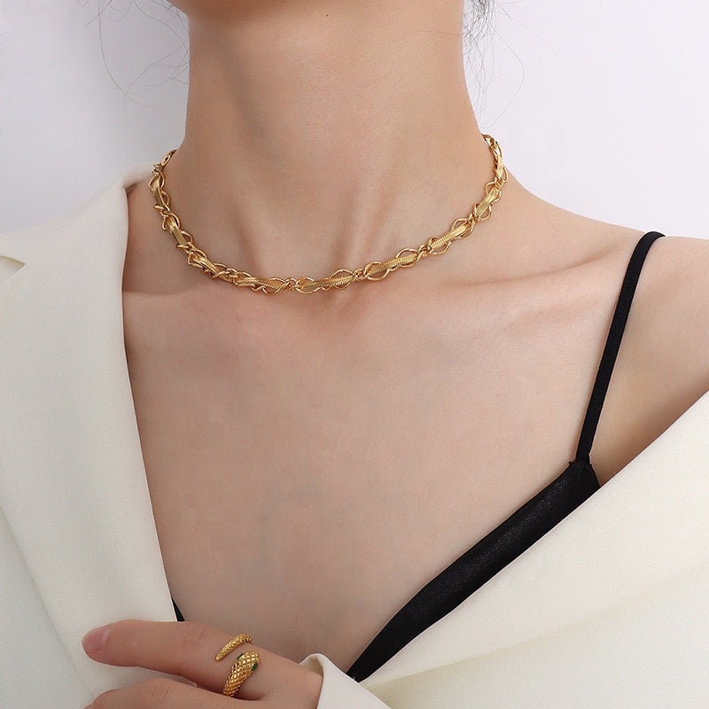 Decorative Chain Bracelet, Gold