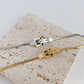 ELISA Belt Choker, Gold Silver Plain Snake Herringbone Chain Necklace, Dainty Layered Jewelry, Vintage Unique Designer, Wedding Gift For Her