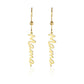 Gold MAMA Earrings