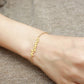 18K GOLD STAINLESS STEEL MAMA BRACELET